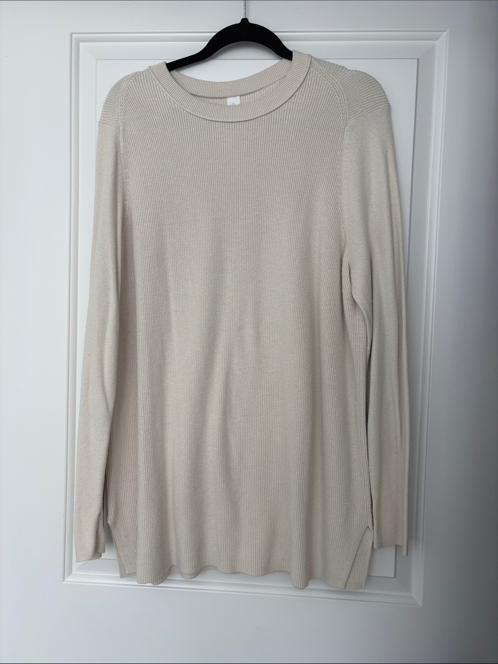 lululemon athletica Cream Crewneck Sweater